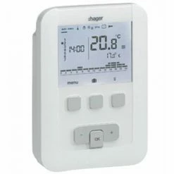 Neu ???? Programmierbarer Raumthermostat HAGER Digital 230V 7 J - HAGER: EK530 ????