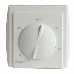 Beste Bewertungen von ❤️ Einfacher Raumthermostat HAGER 54185 Mit Membran - HAGER: 54185 ????