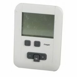 Bestes Angebot ???? Programmierbarer Raumthermostat HAGER EK570 Mit Batterien LR6 - HAGER: EK570 ????