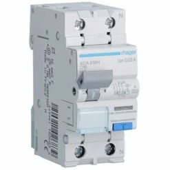 Budget ???? Fehlerstrom-Schutzschalter Hager 1P+N 30MA 16A ADA916H ????