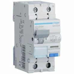 Blitzangebot ???? Fehlerstrom-Schutzschalter Hager 1P+N 300MA 10A AFA810H ????