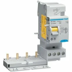 Bestpreis ???? Hager-Differenzialsperre 4P 25A 30mA Klasse A 3 Module BD425N ????