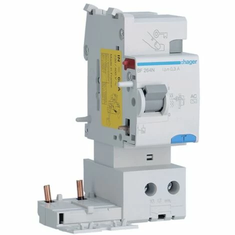 Neu ✔️ Hager Differenzialsperre 2P 63A 300mA AC 2 Module BF264N ⌛ 1 Neu ✔️ Hager Differenzialsperre 2P 63A 300mA AC 2 Module BF264N ⌛