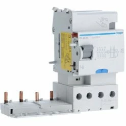 Schlussverkauf ???? Hager-Differenzialsperre 4P 63A 300mA AC 3 Module BF464N ????