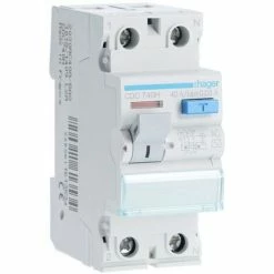 Blitzangebot ???? Hager-Fehlerstrom-Schutzschalter 2P 40A 30MA AC 2 Module CDC740H ????
