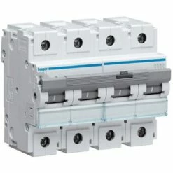 Blitzangebot ???? Leistungsschalter Hager 4P 10KA 125A C 6 Module HMF499 ????
