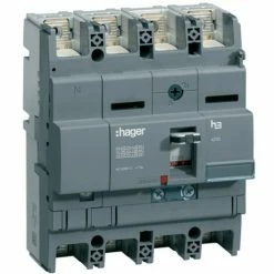 Bester Verkauf ???? Thermisch-magnetischer Schutzschalter Hager 4P 250A 40KA X250 HNB251H ????