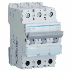 Blitzangebot ???? Leistungsschalter Hager 3P 25A 6K C-3 Module MCA325 ✨
