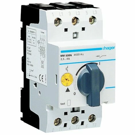 Top 10 ???? Hager Motorschutzschalter 2,5-4A 2,5 Module 3-polig MM508N ✨ 1 Top 10 ???? Hager Motorschutzschalter 2,5-4A 2,5 Module 3-polig MM508N ✨