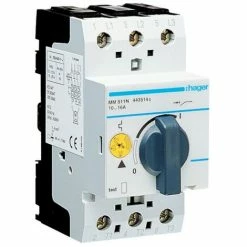 Rabatt ???? Hager 10-16A Motorschutzschalter 2,5 Module 3-polig MM511N ????