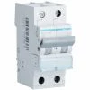 Beste Bewertungen von ???? Leistungsschalter Hager 1P+N 6A 4,5 KA C 2 Module MYN506 ????