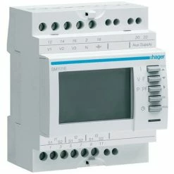 Budget ✔️ Hager Multifunktions-Amperemeter-Voltmeter HZ-H 4M SM101E ????