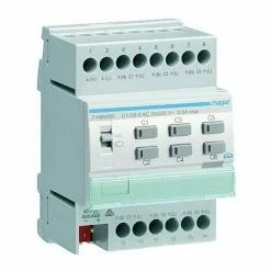 Auslauf ???? Hager Heizungsaktor KNX REG 6Ausg 0,16A 24-230V Bussystem KNX Handschaltung TYM646R ????