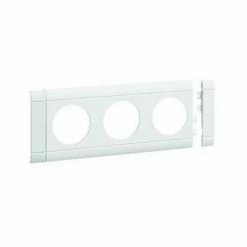 Rabatt ???? Hager Geräteblende GEB-K 3f 80mm Kst Rws Hfr Halogenfrei Kanalsteckdose 3fach GB080309010 ????