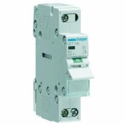 Budget ???? Hager Ausschalter REG 1S 16A 230V LED 1TE SBT116 ❤️