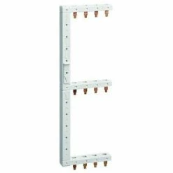 Großhandel ???? Hager Phasenschiene 3+N 271mm 16qmm 80A Stift Isoliert F.Geräte Mit N-Leiter KCF668L ????