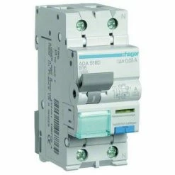 Bester Verkauf ???? Hager FI/LS-Schutzschalter 1p+N B16 0,03A 240V A 10kA 2TE ADA516D ⭐