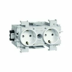 Rabatt ???? Hager Steckdose 2f Rws Mt GEB-K IP20 ZP Horiz/vert Zentralpl GS20019010 ✨