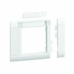 Bester Verkauf ???? Hager Geräteblende GEB-K 1f 80mm Kst Rws Hfr BSF Halogenfrei M.Beschr.Feld GR0802A9010 ✔️