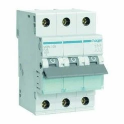 Bestes Angebot ???? Hager Leitungsschutzschalter AC B 25A 3p 415V 6kA 3TE 50Hz Zusatzeinrichtungen Möglich MBN325 ????