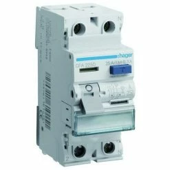 Coupon ???? Hager FI-Schutzschalter A 2p 230V 25A 0,3A 2TE REG DIN-Schiene(REG) 1,5kA 0,25kA/stoß CFA225D ????