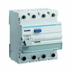 Beste Bewertungen von ⌛ Hager FI-Schutzschalter A 4p 400V 40A 0,3A 4TE REG DIN-Schiene(REG) 1,5kA 0,25kA/stoß CFA440D ????