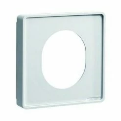 Rabatt ???? Hager Geräteblende GEB-K 1f 80mm Kst Rws Hfr Halogenfrei CEE_Dose G33749010 ????