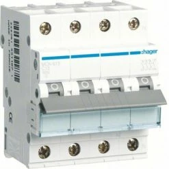 Auslauf ✔️ Hager LS-SCHALTER 3P+N 13A-C 6KA4PLE (MCN613) ????