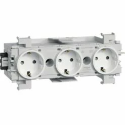 Angebote ✔️ Hager KANALSTECKDOSE 3-F. FRONTR. RW (GS30019010) ????