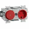 Budget ⌛ Hager STECKDOSE/SCHALTER FRONTR. ROT (GS11013020) ????