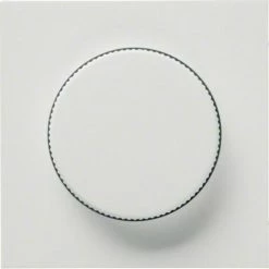 Großhandel ???? HAGER Kallysto Abdeckung F.Drehdimmer U.Potentiometer Brillantweiß ✨