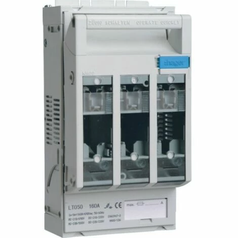 Auslauf ???? Hager NH00-TRENNER 3X160A HUTPROFILS (LT050) ???? 1 Auslauf ???? Hager NH00-TRENNER 3X160A HUTPROFILS (LT050) ????