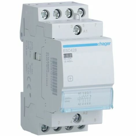 Bestpreis ⭐ Hager SCHÜTZ 25A, 3S+1Ö, 230V (ESC428) ???? 1 Bestpreis ⭐ Hager SCHÜTZ 25A, 3S+1Ö, 230V (ESC428) ????