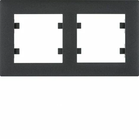 Am billigsten ???? HAGER Lumina Intensiv | Rahmen 2 Elemente Horizontal Schwarz WL5723 ???? 1 Am billigsten ???? HAGER Lumina Intensiv | Rahmen 2 Elemente Horizontal Schwarz WL5723 ????