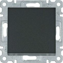 Großhandel ❤️ HAGER Lumina | Schwarzer Schalter WL0023 ????