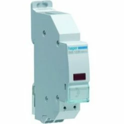 Bestpreis ???? HAGER LED Leuchtmelder Rot 230VAC Reiheneinbau 1TE ⌛