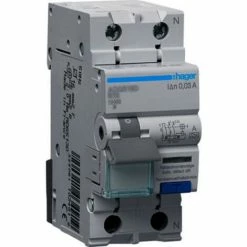 Neu ⭐ Hager FI/LS 1P+N 10KA B-10A 30MA A-G (ADG510D) ????
