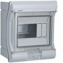 Großhandel ???? HAGER VE106E | Aufputzverteiler Vector VE Mit 1 Reihe 4+2 IP55 ????