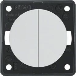 Blitzangebot ✔️ HAGER INTEGRO? DOPPELDRUCKTASTER MIT GEMEINSAMEM ANSCHLUSS POLARWEIß ???? -HAGER SHOP 53705035 3