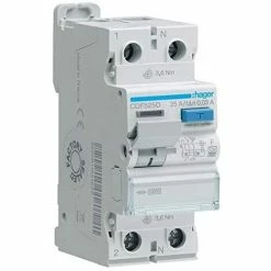 Billig ???? HAGER DIFF RENTIAL BREAKER CDF525D 2P 10KA 25A 30MA F 3250611621577 ????