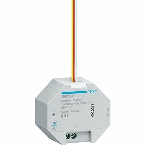 Neu ???? HAGER HÄGER? 2-EINGANGSMODUL ÜBER QUICKLINK-FUNK UNTERPUTZ 230 V TRB302B ???? 1 Neu ???? HAGER HÄGER? 2-EINGANGSMODUL ÜBER QUICKLINK-FUNK UNTERPUTZ 230 V TRB302B ????