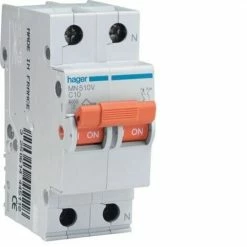 Am billigsten ❤️ HAGER MN232V | Leistungsschalter MN 2P 32A Kurve C ????