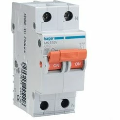 Rabatt ⭐ HAGER MN516V | Leistungsschalter MN 1P+N 16A Kurve C ????