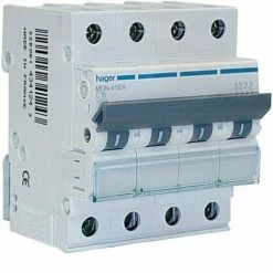 Angebote ???? HAGER MUN432A | Leistungsschalter 4P 32A Kurve-C 6kA ????
