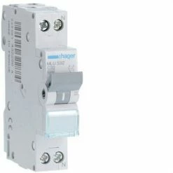 Großhandel ???? HAGER MLU532 | Sicherungsautomat ML-Kurve-C 1P+N 32A ????