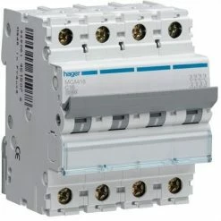 Neu ???? HAGER MCA416 | Leistungsschalter M Kurve-C 6kA 4P 16A ????