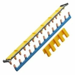 Neu ???? HAGER SANVIS KIT PHASE POWER SUPPLY COMBS UND 13 MODULE - KBS763 ????