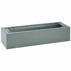 Budget ⌛ Hager Sockel Für Quadro Serie 5 Schaltkästen 685x260x150 Ral 7042 FM450 ????