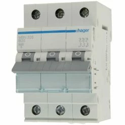 Schlussverkauf ???? HAGER Leistungsschalter 25a Kennlinie B 6kA ✨