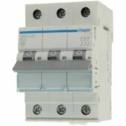 Großhandel ???? HAGER Leistungsschalter 20a Kennlinie B 6kA ✨